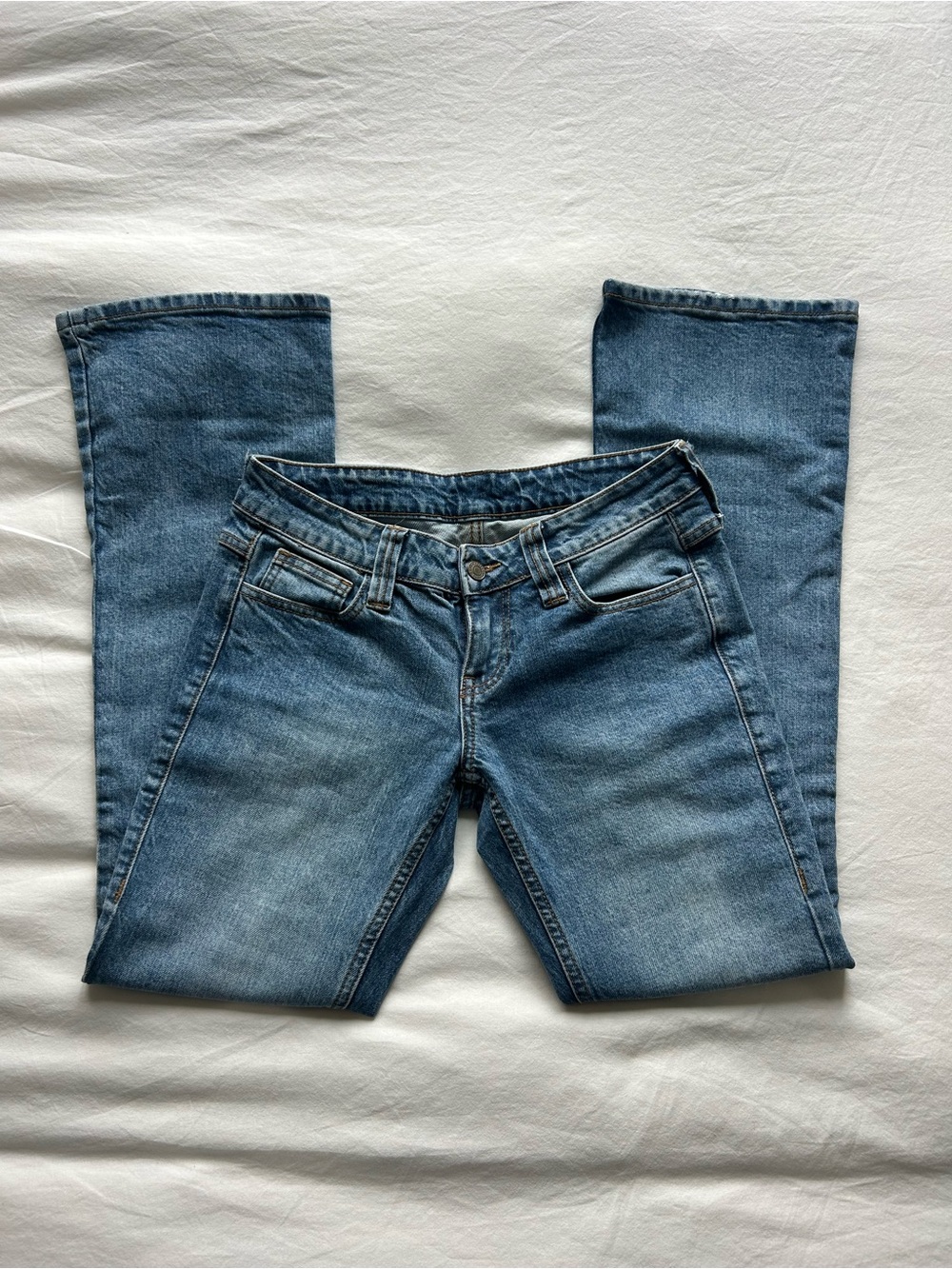 Brandy Melville Bootcut Low Rise Jeans